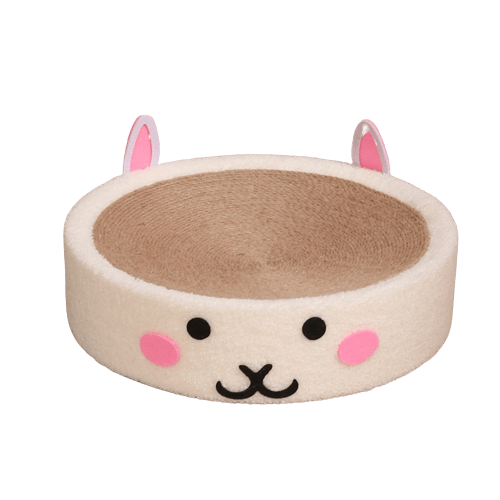 Griffoir pour chat en forme de lapin