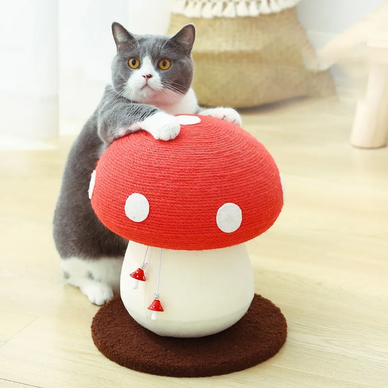 Griffoir champignon pour chat