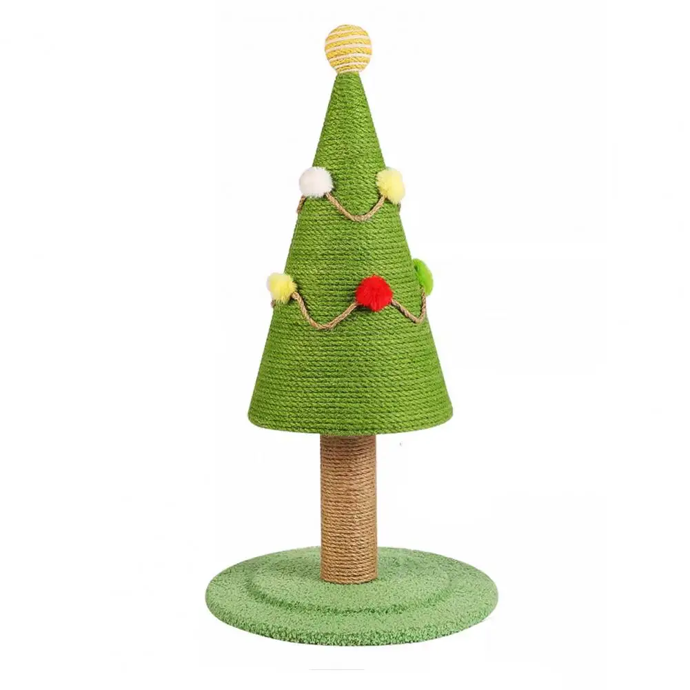 Griffoir sapin de Noël pour chat