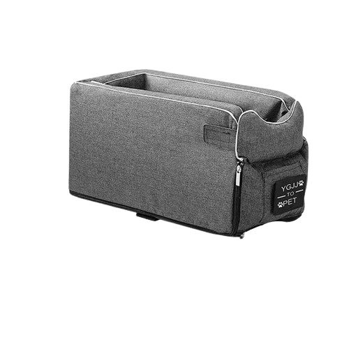 Couchage confortable de voyage gris pour petit chien et chat