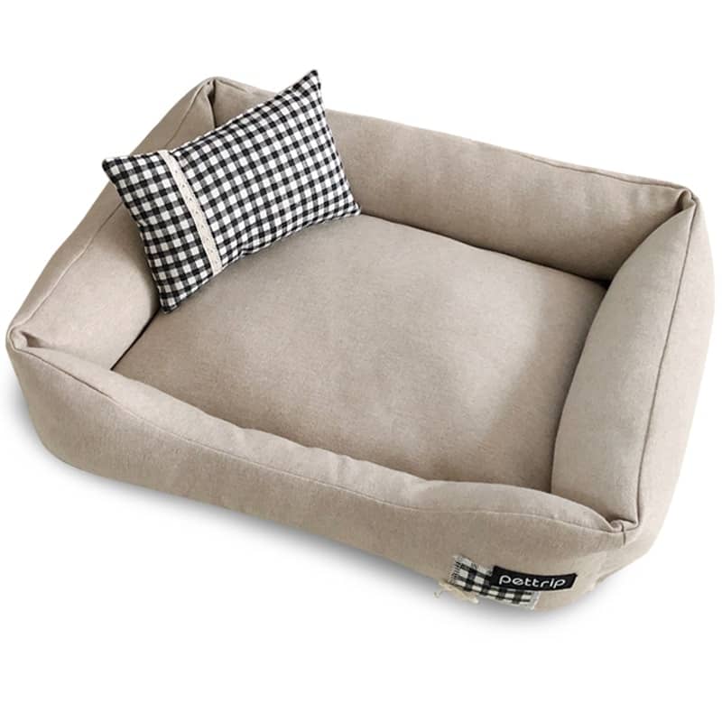 Sofa gris pour chien et chat