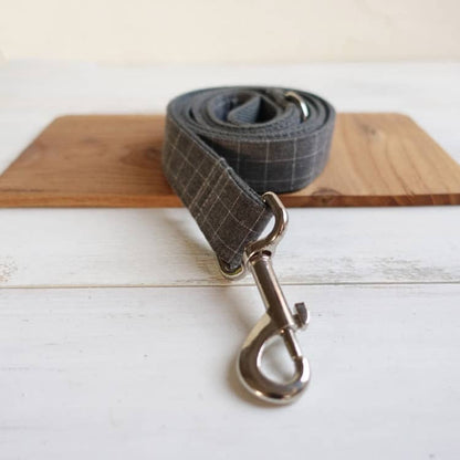 Laisse design grise pour animaux
