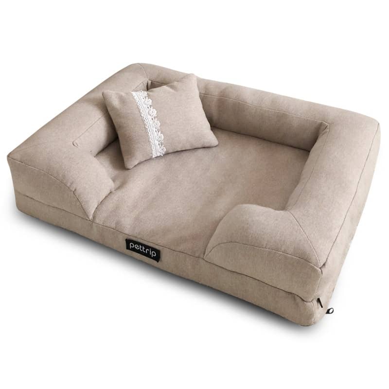 Sofa gris pour chien et chat
