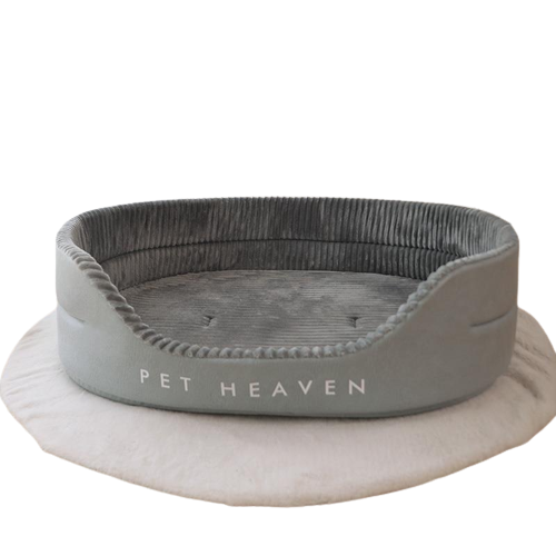 Lit paradis gris pour chien