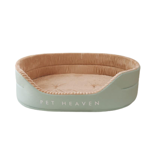 Lit paradis vert clair pour chien