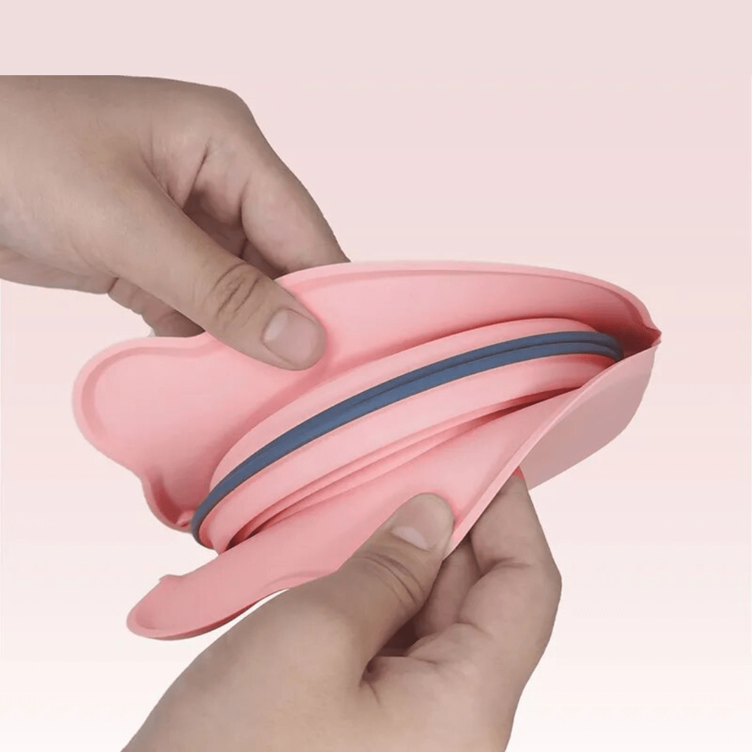 Gamelle pliable en silicone pour animaux facile à ranger