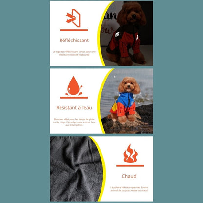 Informations sur notre manteau d'hiver vintage pour chien