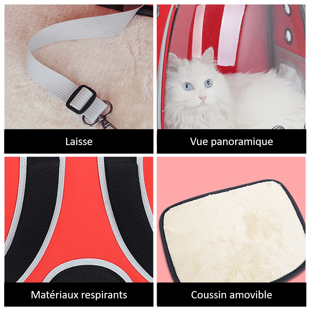 Informations sur le Sac à dos de transport pour chien et chat