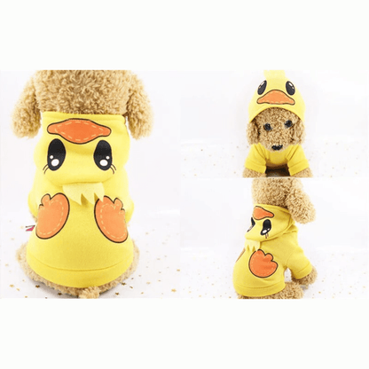 Pull pour chien - Animaux - Jaune