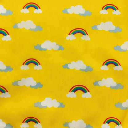 Côté réversible de notre imperméable réversible pour chien