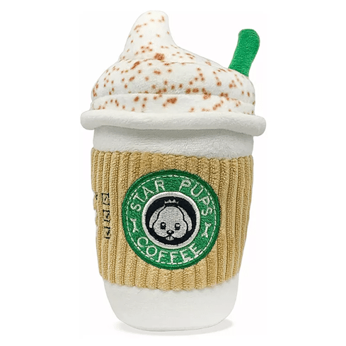 Peluche tasse à café pour chien