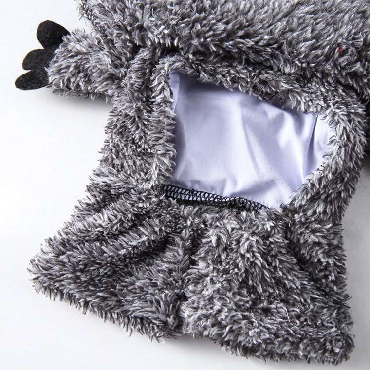 Détails de notre déguisement koala pour chat et chien