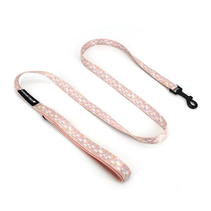 Laisse rose pour petit chien