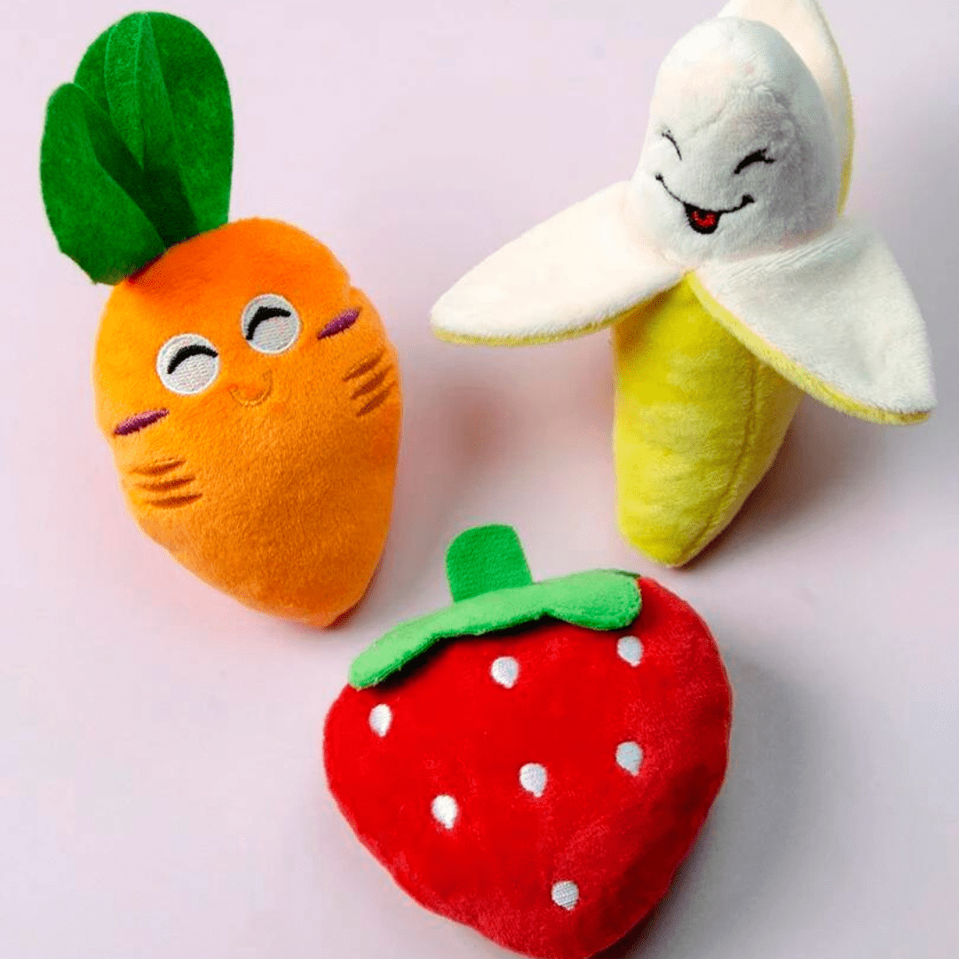 Lot de peluche pour chien