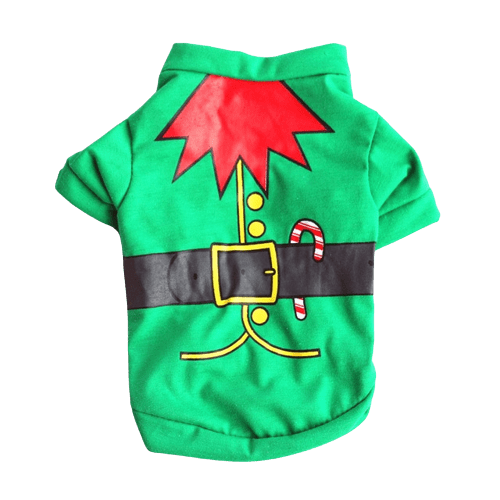 T-shirt de Noël pour chien - Lutin