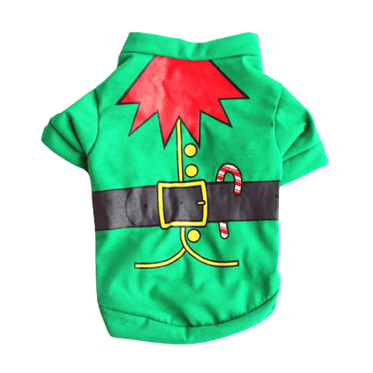 T-shirt de Noël pour chien - Lutin