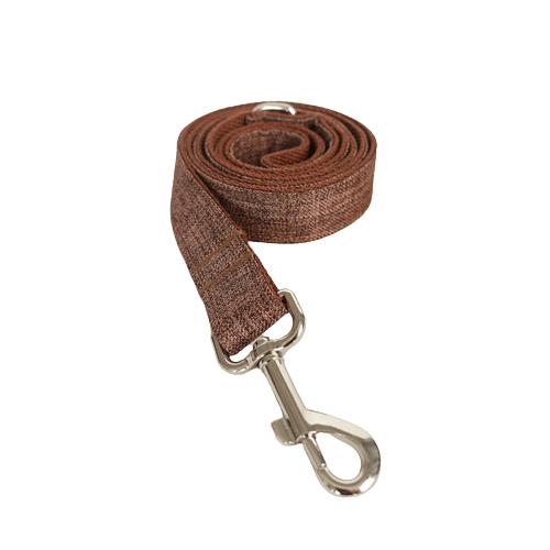 Laisse design marron pour animaux