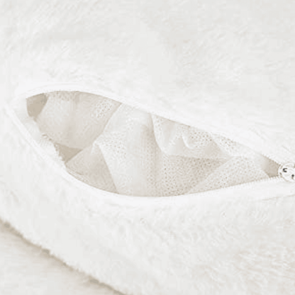 Matière confortable du lit douillet en coton pour chat