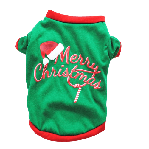 T-shirt de Noël pour chien - Merry Christmas