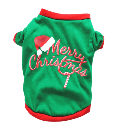 T-shirt de Noël pour chien - Merry Christmas