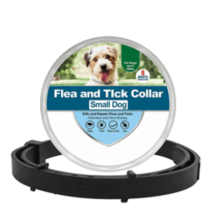 Collier anti-puces et anti-tiques noir S pour chien