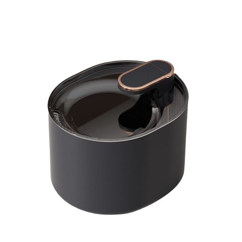 Fontaine à eau design noire pour chat