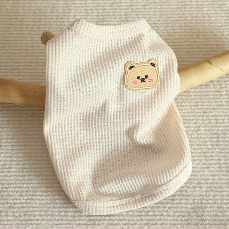 présentation de notre pull ourson pour chien