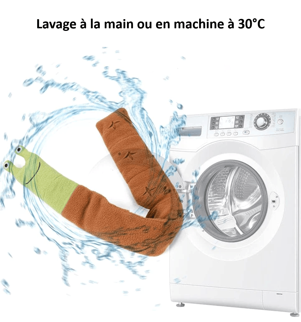 Notre jouet de fouille pour chien en forme d'escargot lavable en machine