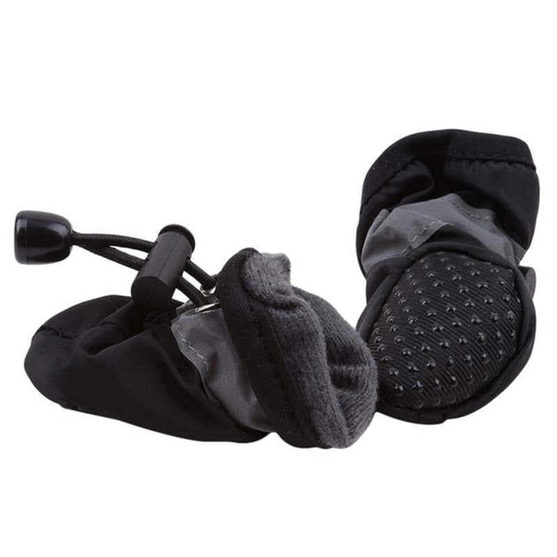 Chaussures imperméables noires pour chien