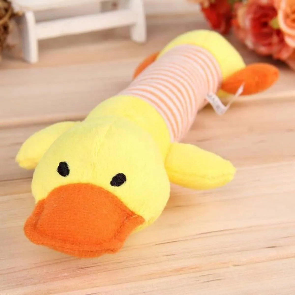 Peluche en forme d'ornithorynque pour chien