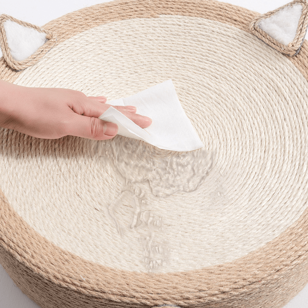 Griffoir pour chat en forme d'animaux facile à nettoyer