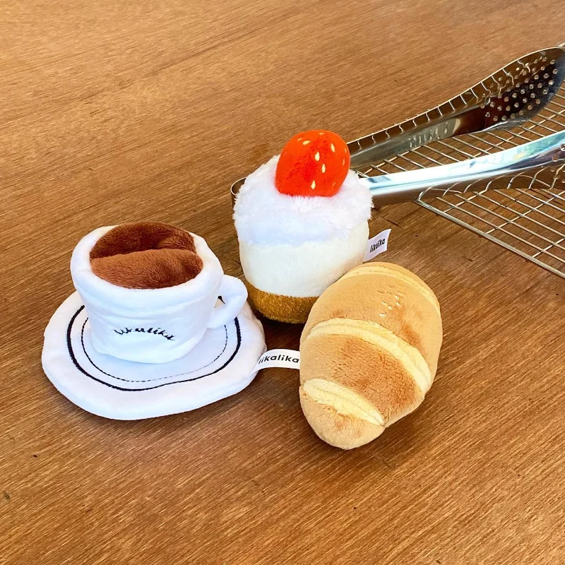 Peluche pour chien et chat : Edition petit déjeuner