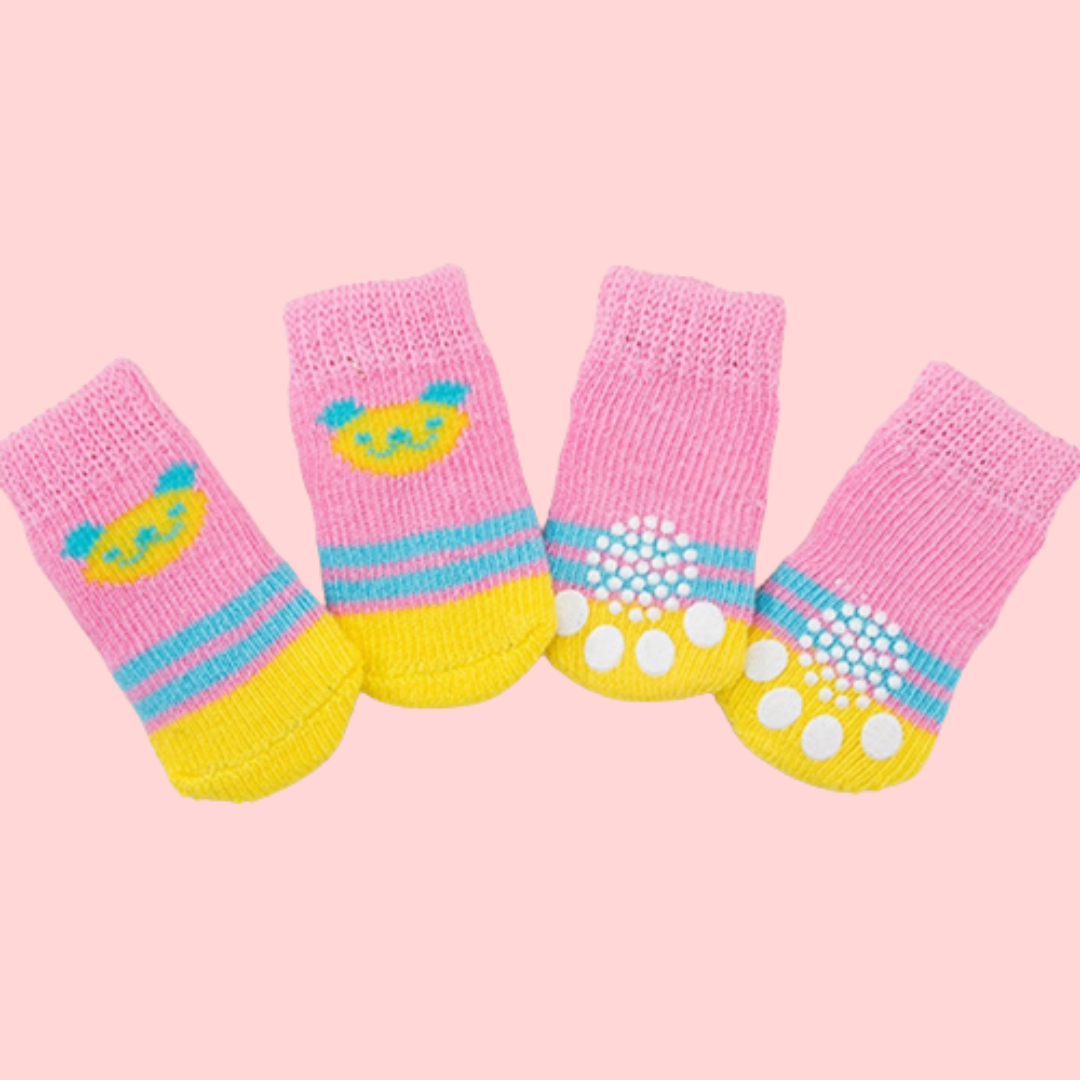 Chaussettes pour chien Rose Koala