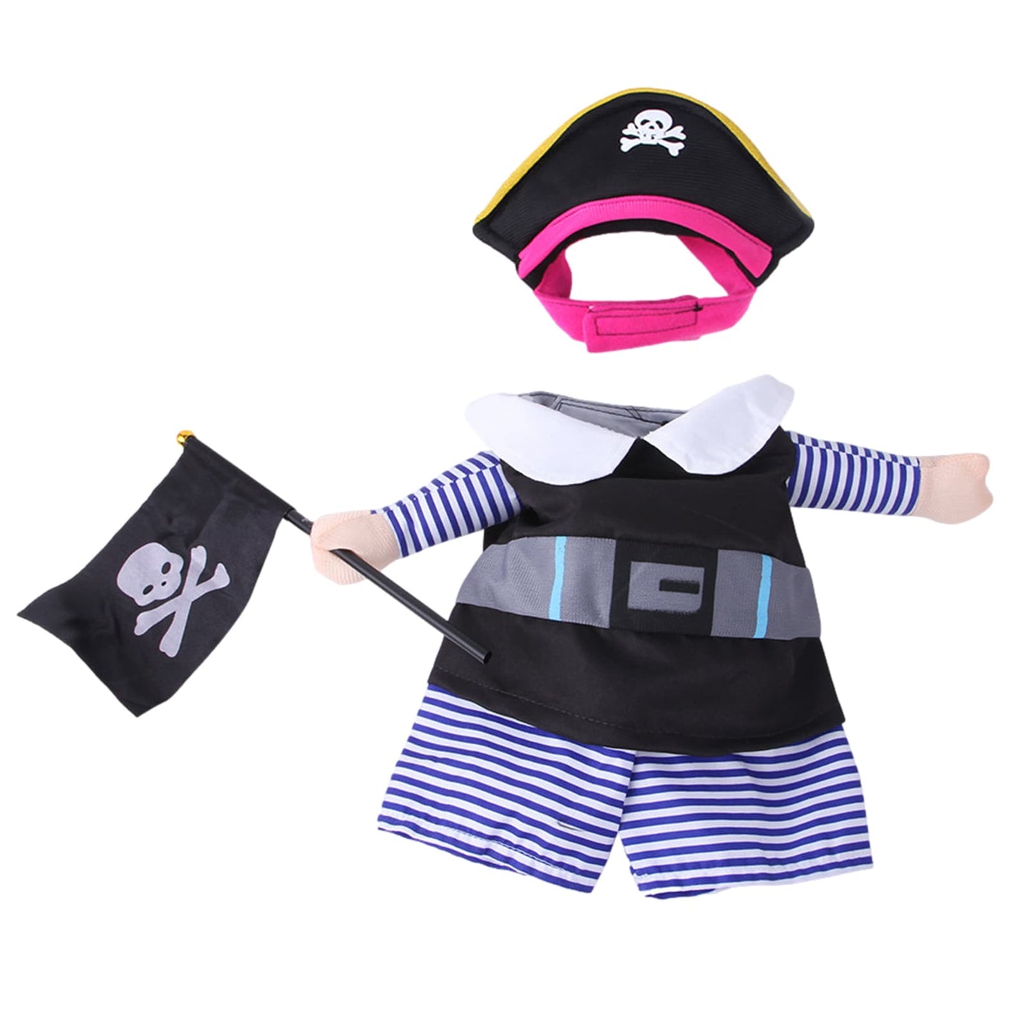 Déguisement pirates pour chat et chien