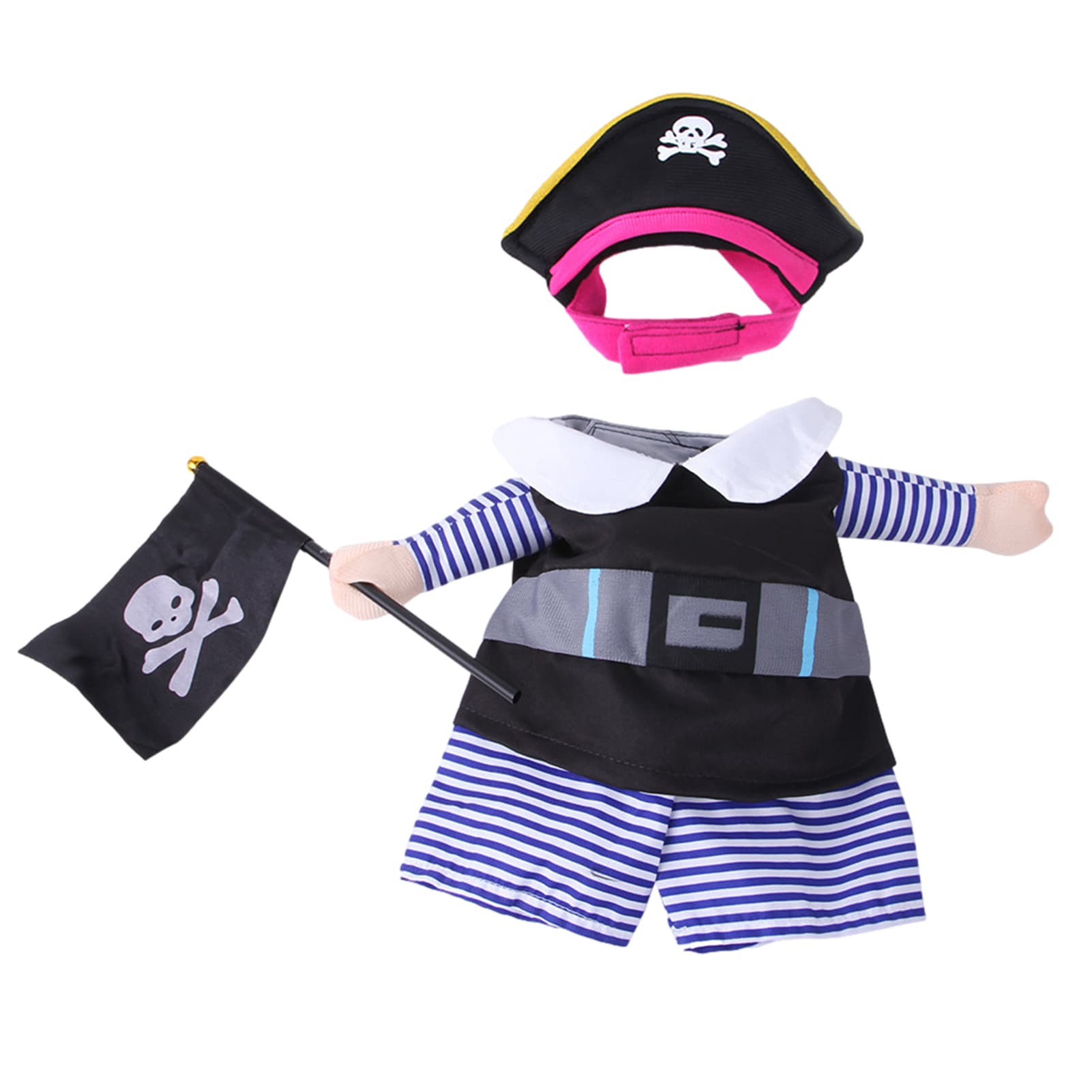 Déguisement pirates pour chat et chien
