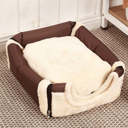 Niche d'intérieur pliable pour chat et chien