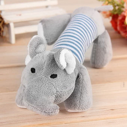 Bary™ : Peluche longue éléphant pour chien