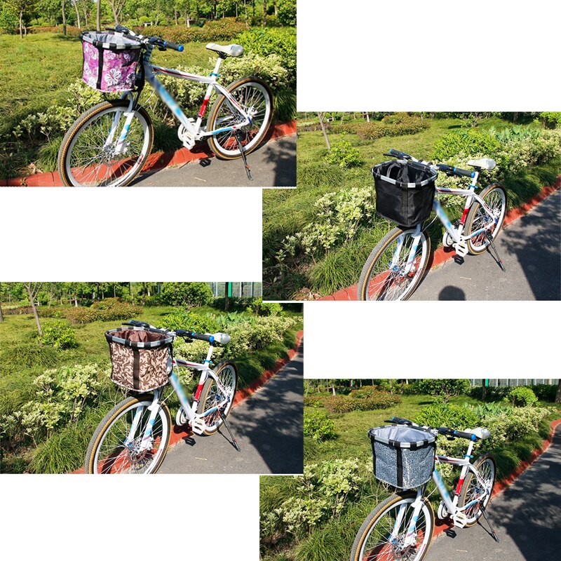 Vélos avec notre panier de vélo pour chien