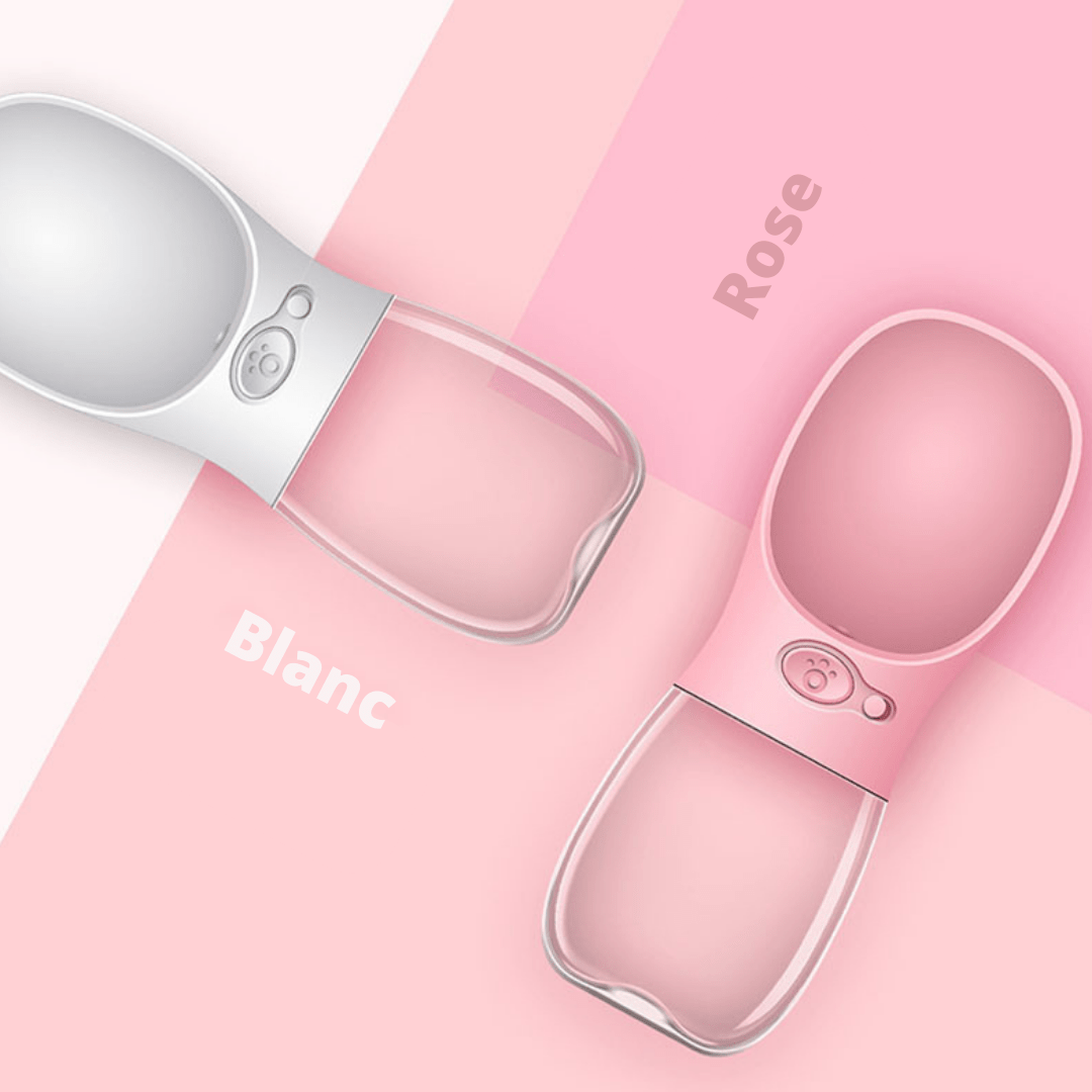 Gourde rose d'eau pour animaux