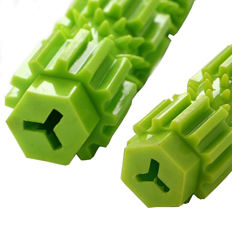 Détail de bâton de mastication pour chien