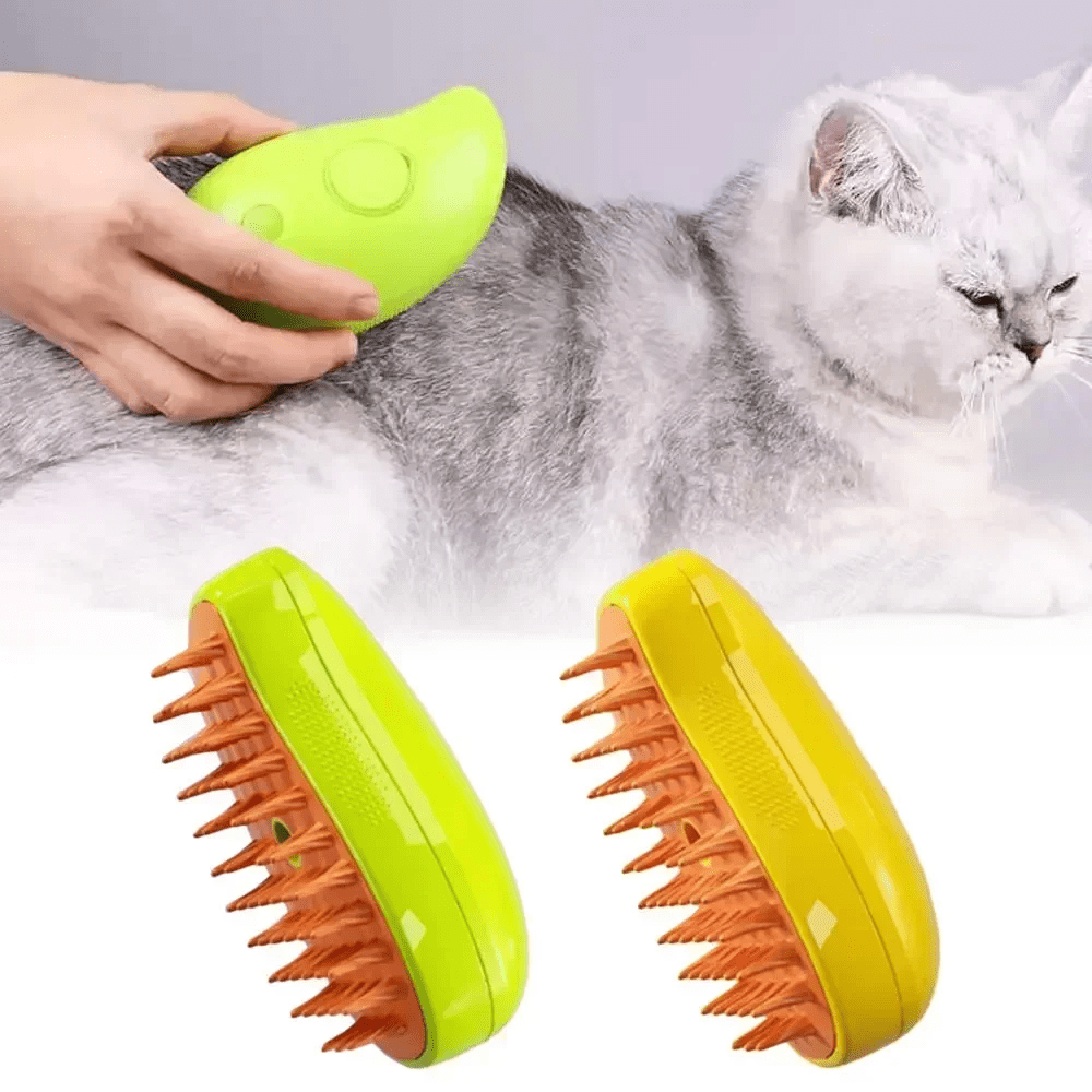 Brosse vapeur pour chat et chien