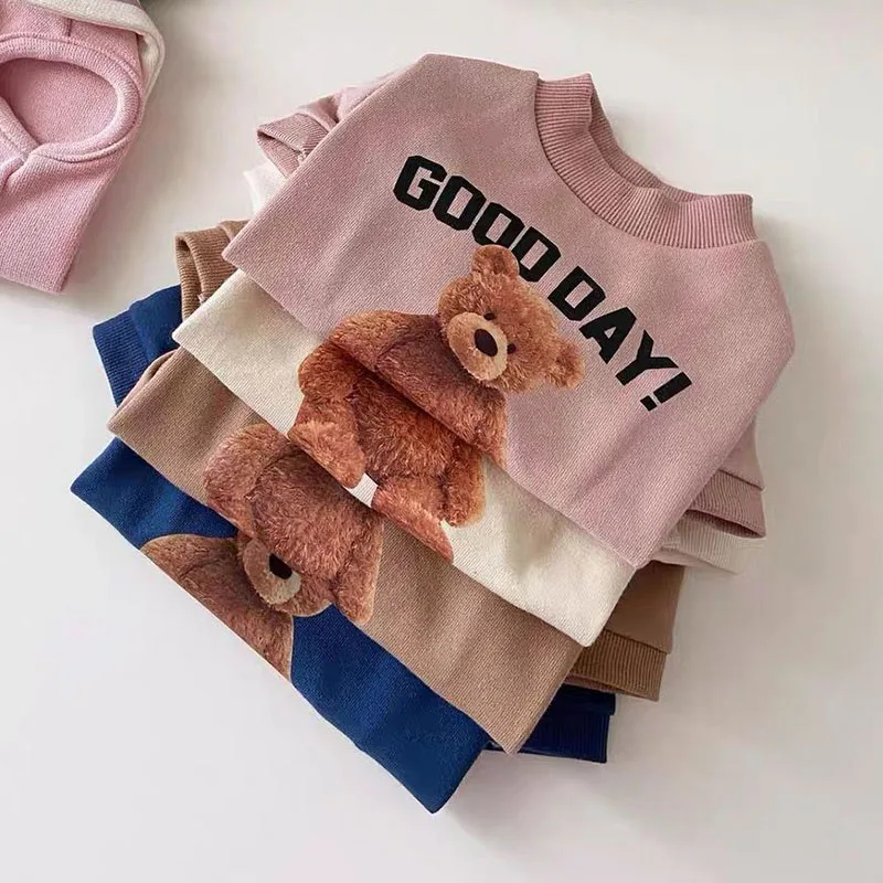 Pull à manches ours Good Day pour chien