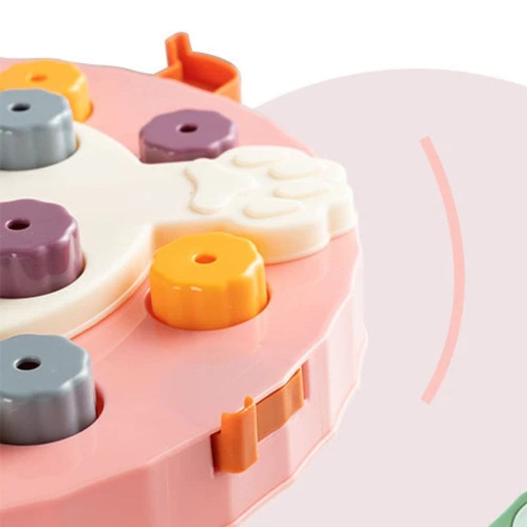 Détails de notre puzzle anti-glouton interactif pour chien et chat