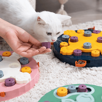 Chat avec notre puzzle anti-glouton