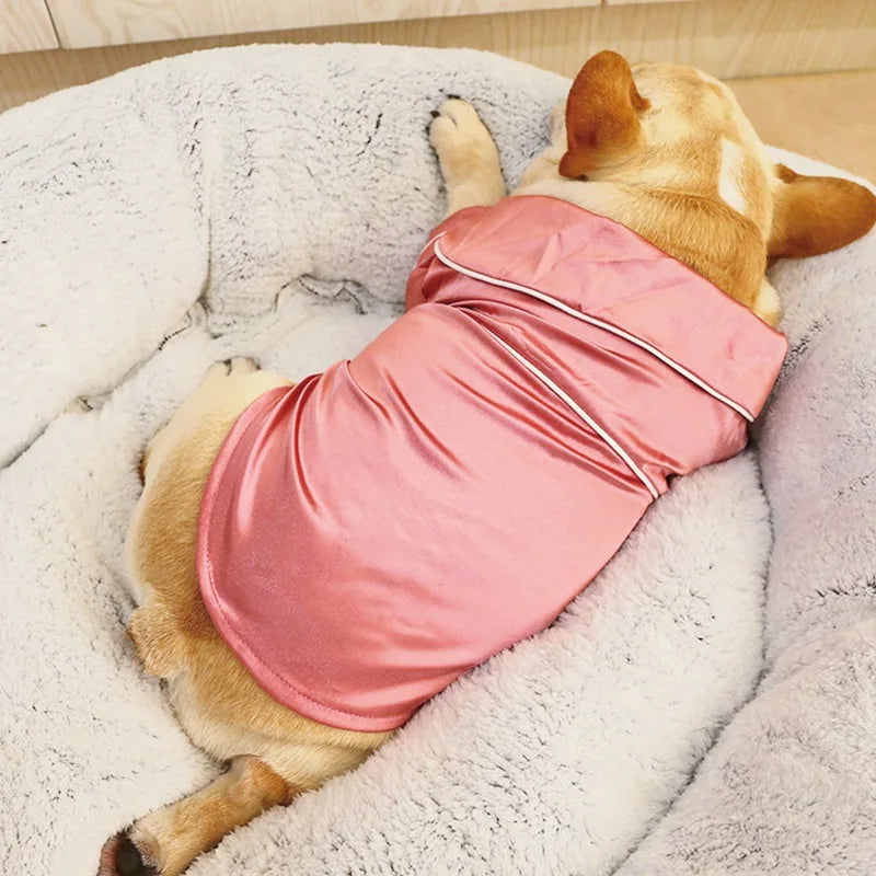 Pyjama en soie pour chien
