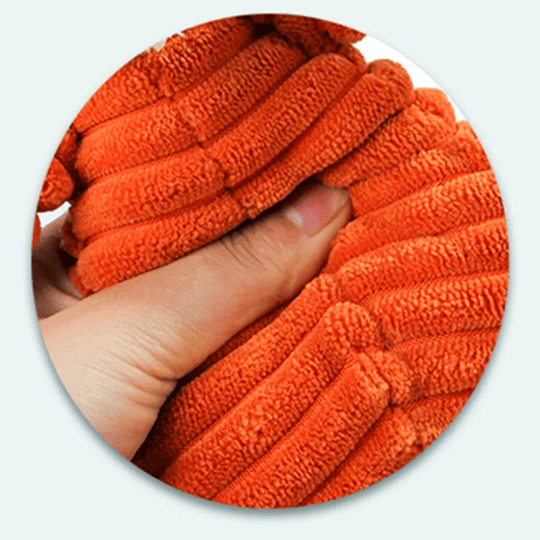 Peluche côtelée renard