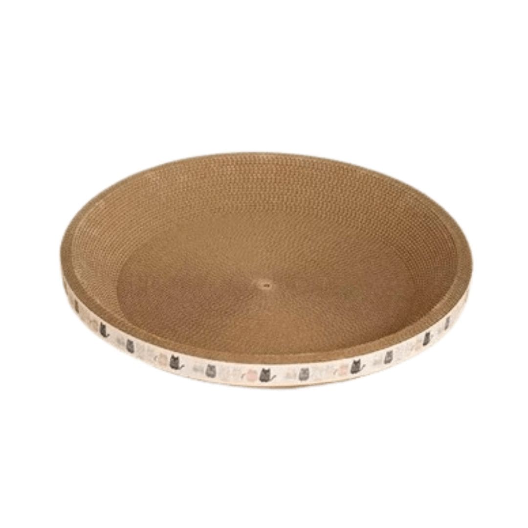 Griffoir ondulé rond pour chat