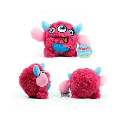 Peluche pour chien - Monstre interactif rose