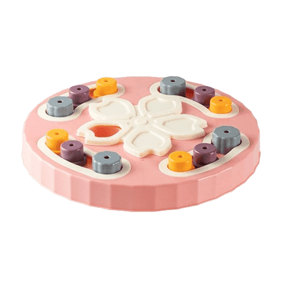 Puzzle de fouille interactif rose pour chien et chat