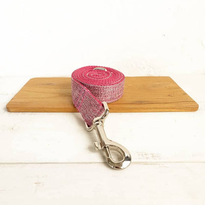 Laisse design rose pour animaux